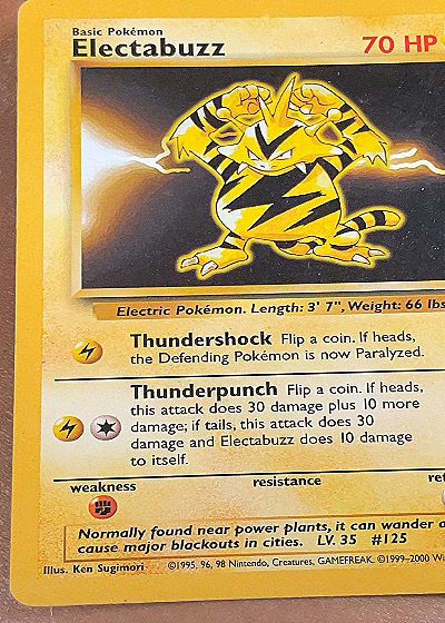 Electabuzz - Base Set — front
