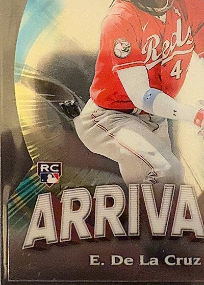 2024 Topps Finest Arrivals Elly De La Cruz RC — front