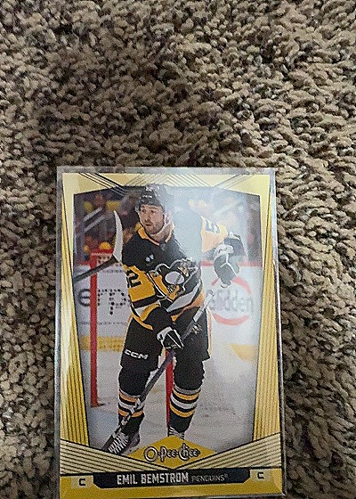 Emil Bemstrom O-Pee-Chee Penguins — front