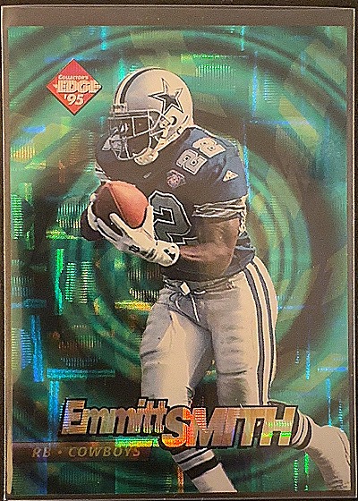 1995 Collector's Edge EdgeTech Circular Prism Emmitt Smith — front