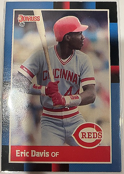 1988 Donruss #369 Eric Davis — front