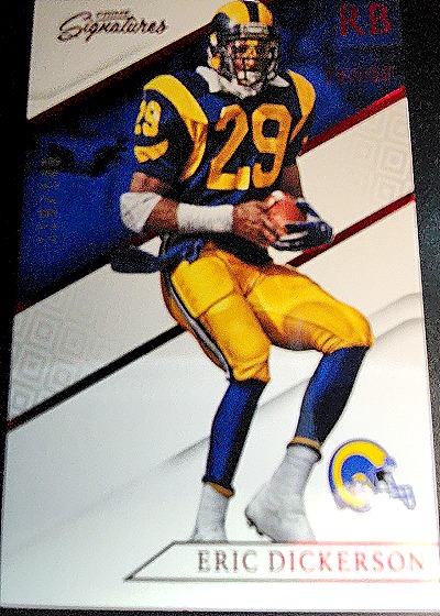 2016 Panini Prime Signatures Eric Dickerson — front