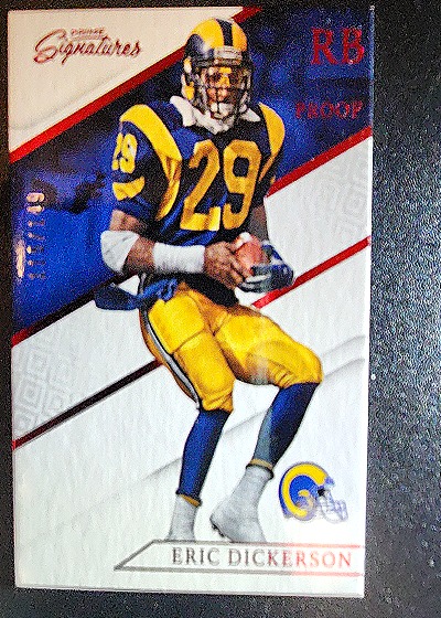 2016 Panini Prime Signatures #200 Eric Dickerson — front