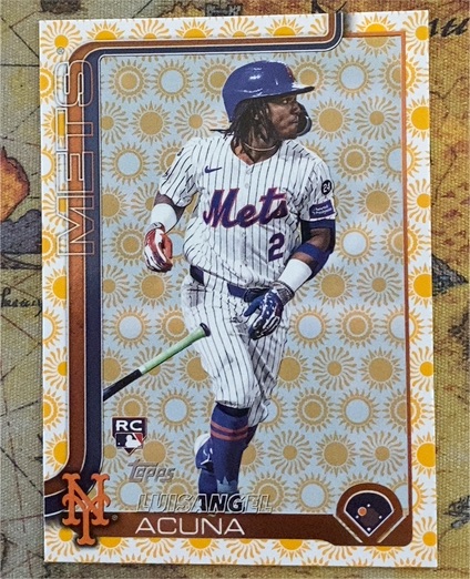2025 Topps Series 2 #524 Luisangel Acuña — front