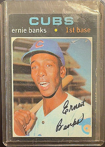 1971 Topps Ernie Banks — front