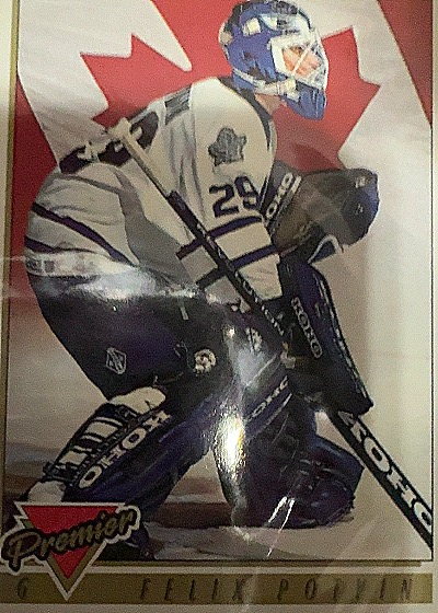 1993 O-Pee-Chee Premier #385 Felix Potvin — front