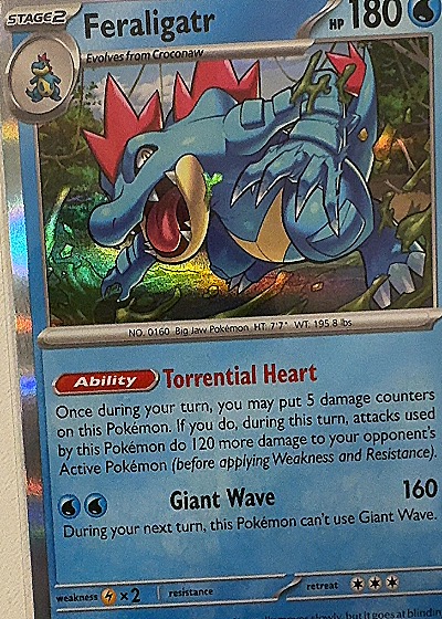 Feraligatr - Temporal Forces — front