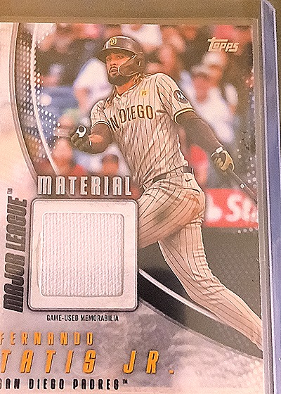 2025 Topps Major League Material Fernando Tatis Jr. — front