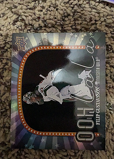 2024-25 Upper Deck Series 2 Ooh La La Filip Gustavsson — front
