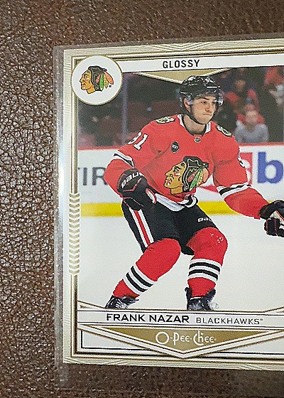 Frank Nazar O-Pee-Chee Glossy — front