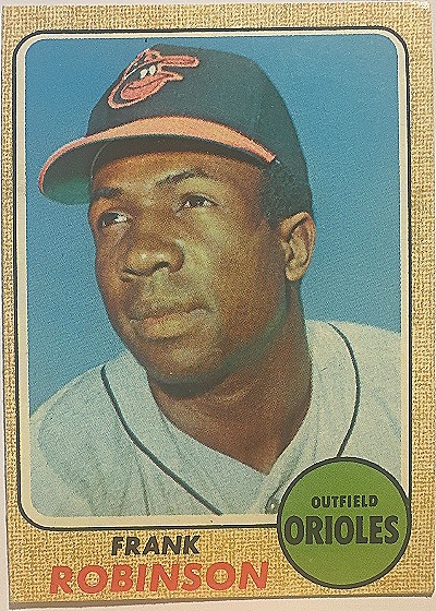 1968 Topps #500 Frank Robinson — front