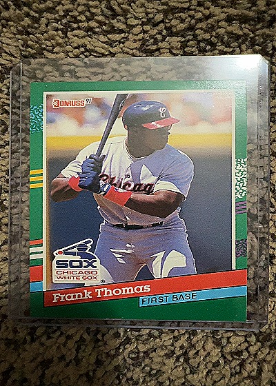 1991 Donruss Frank Thomas — front