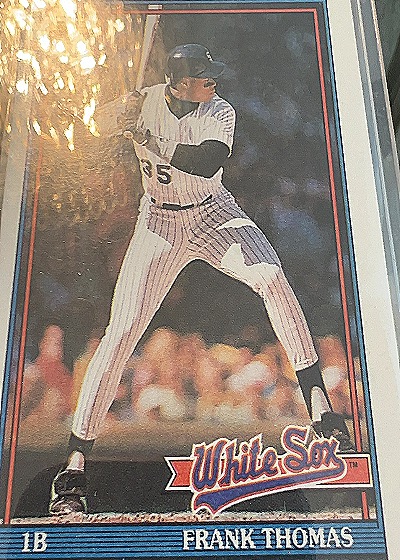1991 Topps #79 Frank Thomas — front