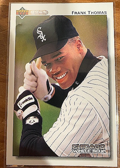 1992 Upper Deck #166 Frank Thomas — front