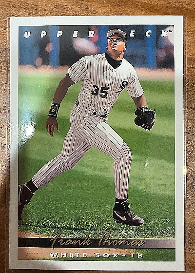 1993 Upper Deck #555 Frank Thomas — front