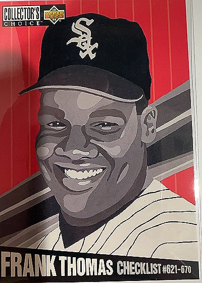 1994 Upper Deck Collector's Choice #327 Frank Thomas — front