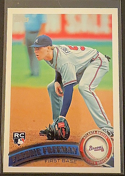 Freddie Freeman Rookie Card — front