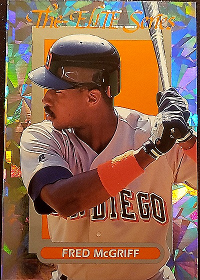 1993 Donruss The Elite Series Fred McGriff — front