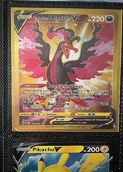 Galarian Moltres V — front