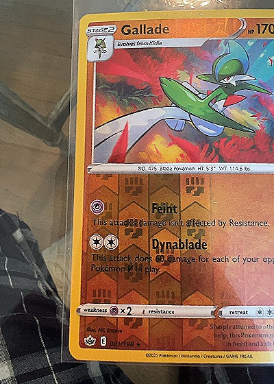 Gallade - Chilling Reign — front