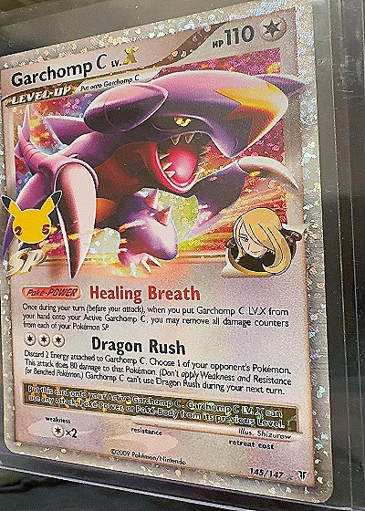 Garchomp C LV.X — front