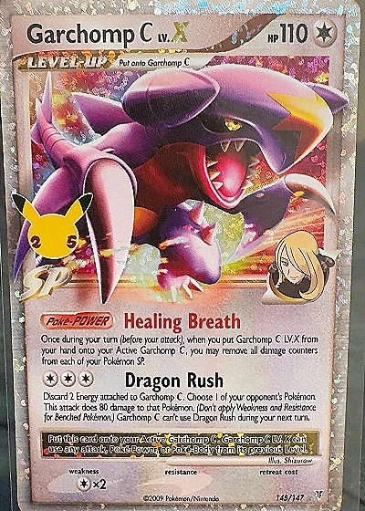 Garchomp C LV.X — front