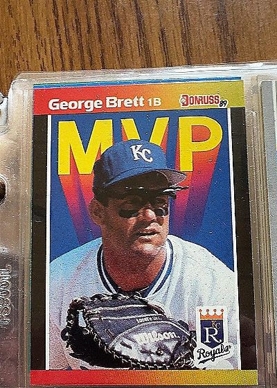 1989 Donruss MVP George Brett — front