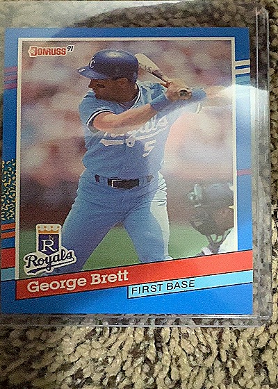 1991 Donruss George Brett — front