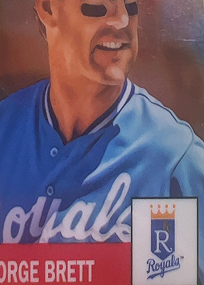 2022 Topps Chrome Platinum Anniversary George Brett — front