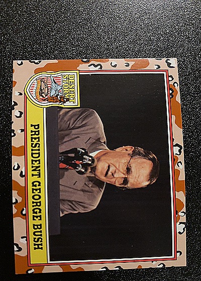 President George Bush — front