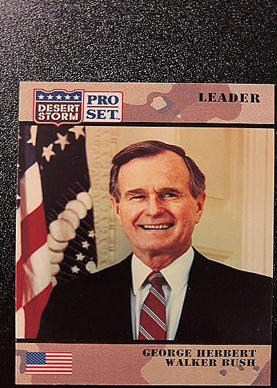 George Herbert Walker Bush Leader — front
