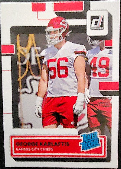 George Karlaftis Rated Rookie — front