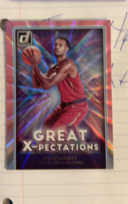 2021-22 Donruss #7 Evan Mobley Great X-pectations — front