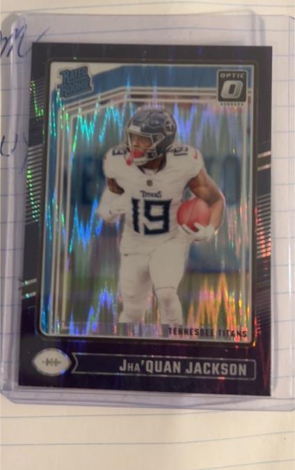 2024 Panini Donruss Optic #253 Jha'Quan Jackson — front