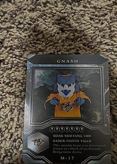 2023 Nashville Predators #M-17 Gnash — front