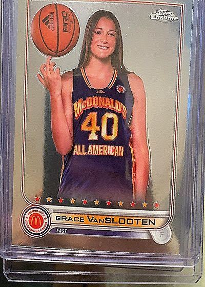 Grace VanSlooten 2022 Topps Chrome McDonald's All American — front