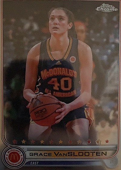Grace VanSlooten 2022 Topps Chrome McDonald's All American — front