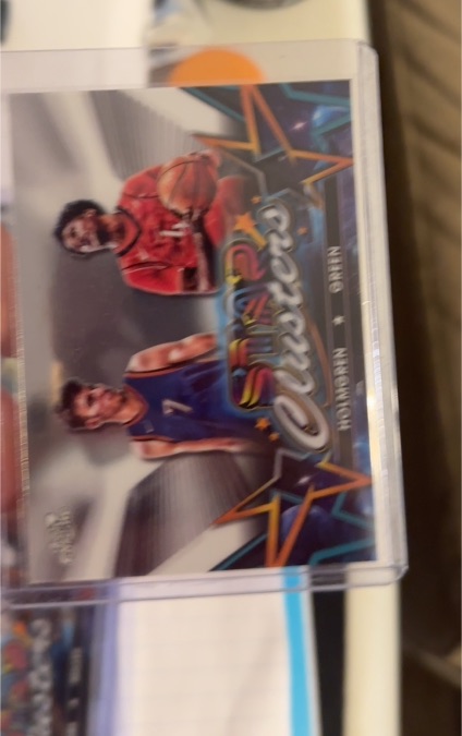 2023 Topps Cosmic Chrome #SC-11 Chet Holmgren / Jalen Green Star Clusters — front