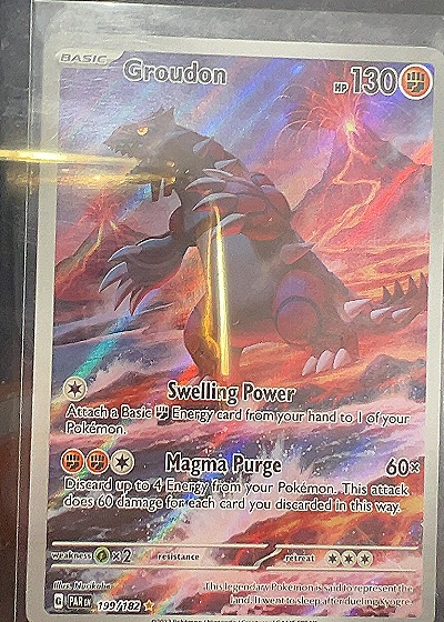 Groudon 199/182 Sv04: Paradox Rift — front