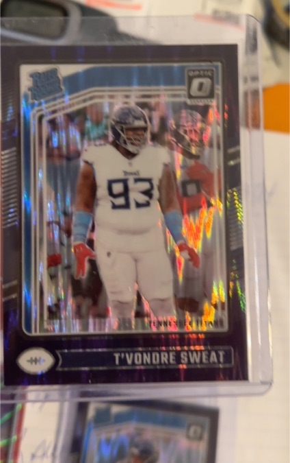 2024 Panini Donruss Optic #295 T'Vondre Sweat — front