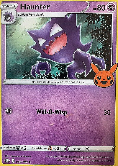 Haunter 056/198 — front