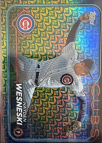 Hayden Wesneski 2024 Topps Easter Holiday Foil — front