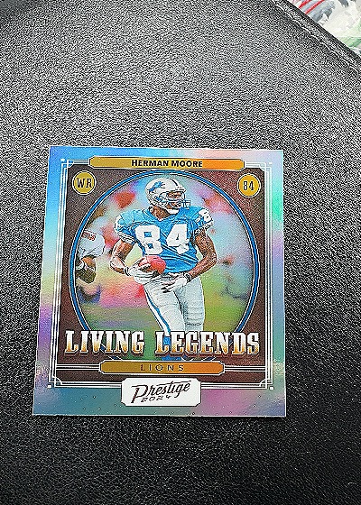 Herman Moore 2024 Panini Prestige Living Legends — front