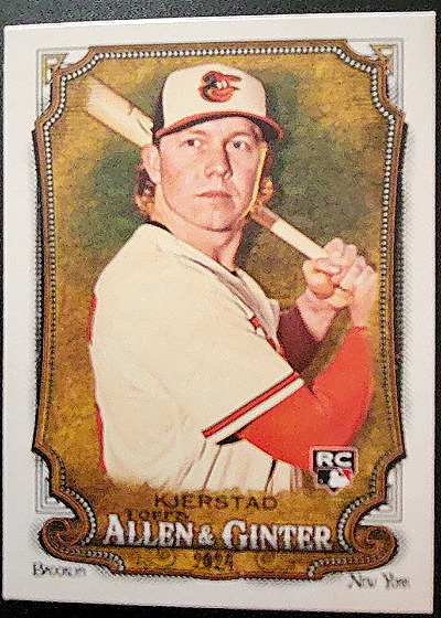 Heston Kjerstad 2024 Topps Allen & Ginter Rookie Card — front