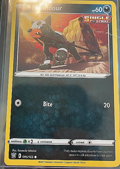 Houndour 095/163 — front