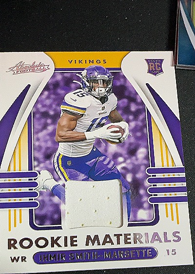 2021 Panini Absolute Rookie Materials Ihmir Smith-Marsette — front