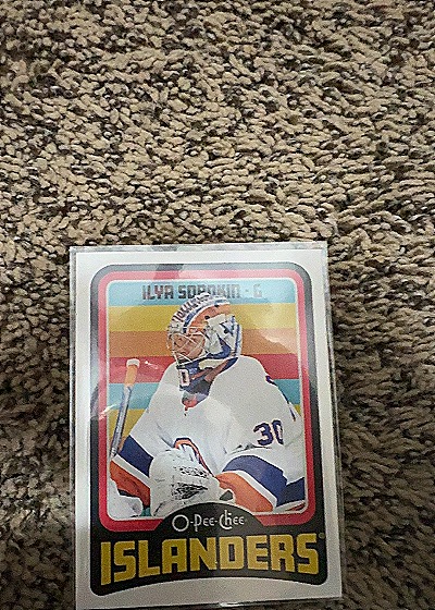 2024-25 O-Pee-Chee Retro Base Ilya Sorokin — front