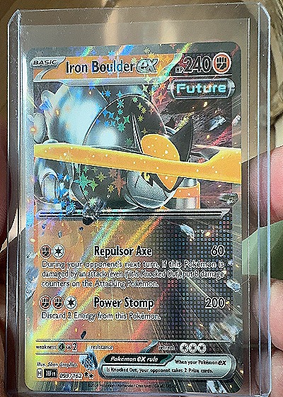 Iron Boulder EX — front
