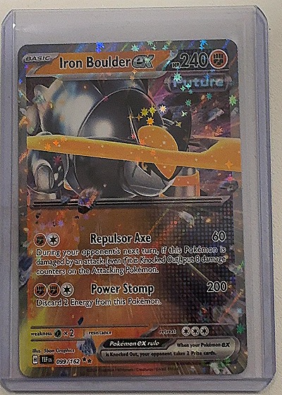 Iron Boulder EX — front
