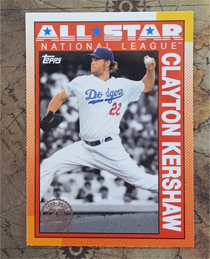 2025 Topps Series 2 1990 All-Star #90AS-27 Clayton Kershaw — front